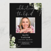 Trauerfeier-Gedenkgottesdienst  Programm (Vorderseite)