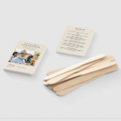 Trauerfeier Programm mit Fotos Fächer (Non-assembled)