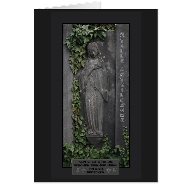 Trauerkarte (Vorne)