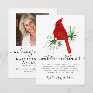 Trauerkarte Foto Dankeschön Beileidskarte Dankeskarte