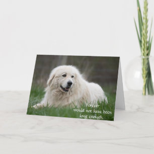 Trauerkarte für Hunde mit Foto zur Erinnerung Karte