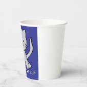 Trauerkatze Pappbecher (Links)