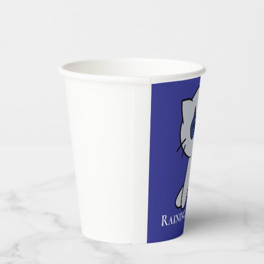 Trauerkatze Pappbecher (Rechts)