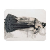 Trauerkleid, Modeplatte von Ackermanns Rep Magnet (Horizontal)