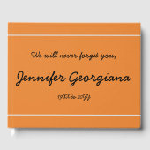 Trauerliches Gästebuch der Konservativen (Vorderseite)