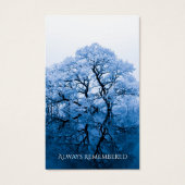 Trauerlose Reflektion Gebet Sympathiekarten (Vorderseite)