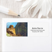 Trauernde Taube mit Baby Saguaro Cactus Nest (Insitu)