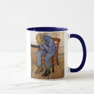 Trauernder alter Mann Van Gogh Fine Art Tasse