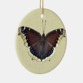 Trauernder Schmetterling in der Cloak - Nymphalis- Keramik Ornament (Rechts)