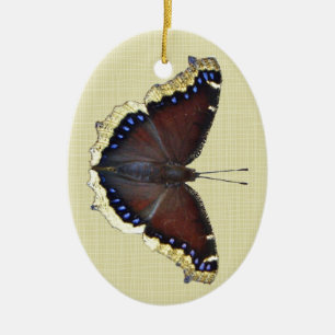 Trauernder Schmetterling in der Cloak - Nymphalis- Keramikornament