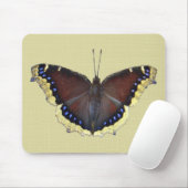 Trauernder Schmetterling in der Cloak - Nymphalis- Mousepad (Mit Mouse)