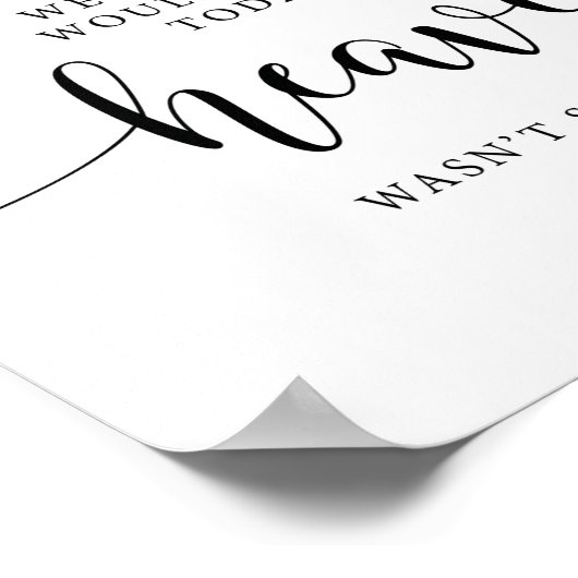 Trauerparadies Poster (Ecke)