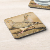 Trauertaube Getränkeuntersetzer (Linke Seite)