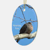 Trauertaube im Baum-Ornament Keramik Ornament (Links)