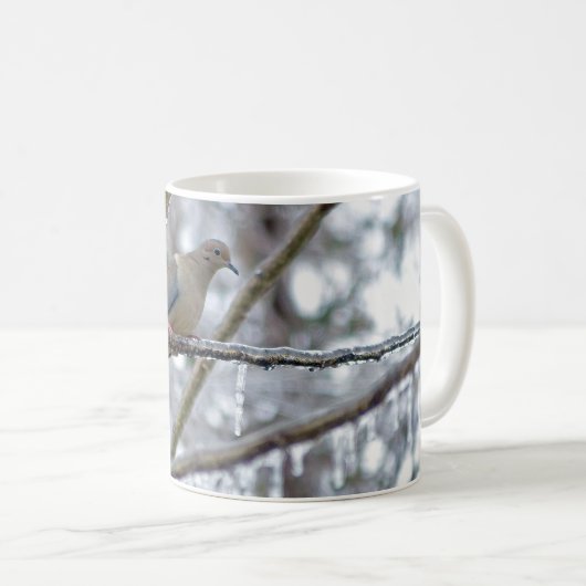 Trauertaube Kaffeetasse (VorderseiteRechts)