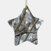 Trauertaube Keramik Ornament (Rechts)