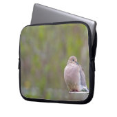 Trauertaube Laptopschutzhülle (Vorderseite Links)