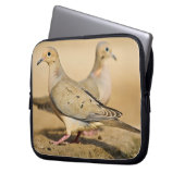 Trauertaube Laptopschutzhülle (Vorderseite Links)