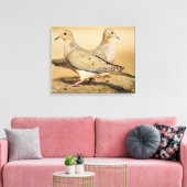 Trauertaube Leinwanddruck (Insitu (Wohnzimmer))