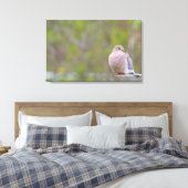 Trauertaube Leinwanddruck (Insitu (Schlafzimmer))