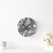 Trauertaube Runde Wanduhr (Zuhause)