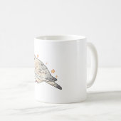 Trauertaube � Süße Tier Art Kaffeetasse (VorderseiteRechts)