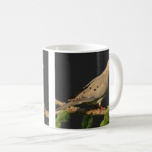 Trauertaube - Tasse (VorderseiteRechts)