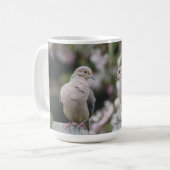 Trauertauben-Foto Kaffeetasse (Vorderseite Links)