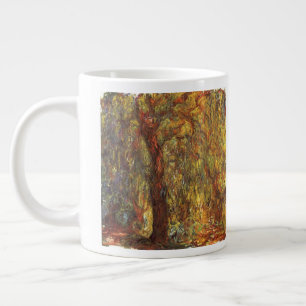 Trauerweide von Claude Monet, Vintage Fine Art Jumbo-Tasse