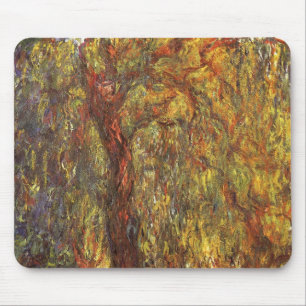 Trauerweide von Claude Monet, Vintage Fine Art Mousepad