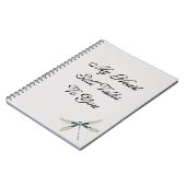 Trauerzeitschrift für diejenigen, die mit Verlust Notizblock (Linke Seite)