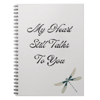 Trauerzeitschrift für diejenigen, die mit Verlust Notizblock