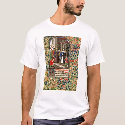 Trauerzug mit Grabgräbern T-Shirt (Vorderseite)