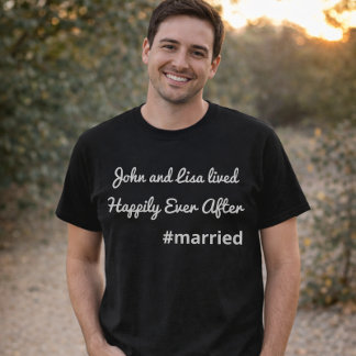 Trauhemd für den Bräutigam - Gerade verheiratet Eh T-Shirt