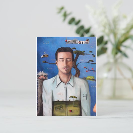 Traum 2 postkarte (Stehend Vorderseite)