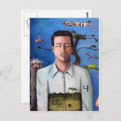 Traum 2 postkarte (Vorne/Hinten)