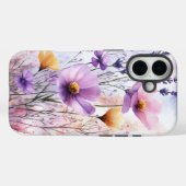 Traum Aquarellfarbe Lavender Blogs Handy Fall Case-Mate iPhone Hülle (Rückseite (Horizontal))