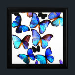 Traum auf/Schmetterlinge Geschenkbox<br><div class="desc">Digitales Kunstdesign.</div>