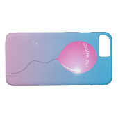 Traum auf Zitat Rosa Ballon in Himmel inspirierend Case-Mate iPhone Hülle (Rückseite (Horizontal))
