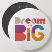 Traum Big a Touch der Inspiration Button (Vorne & Hinten)
