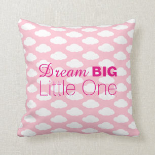 Traum Big Little One Clouds Pink Kissen