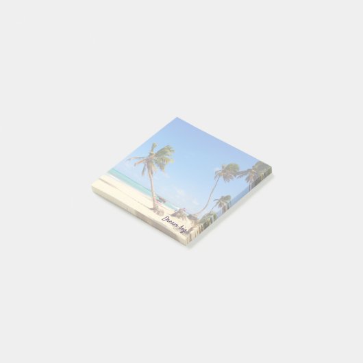 Traum big - Post-It-Notes-Pad Post-it Klebezettel (angewinkelt)