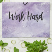 Traum Big & Work Hard Geschirrtuch (Gefaltet)