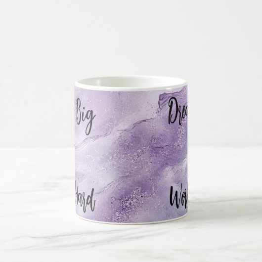 Traum Big & Work Hard Kaffeetasse (Mittel)