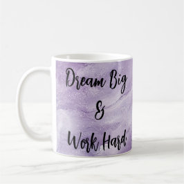 Traum Big & Work Hard Kaffeetasse