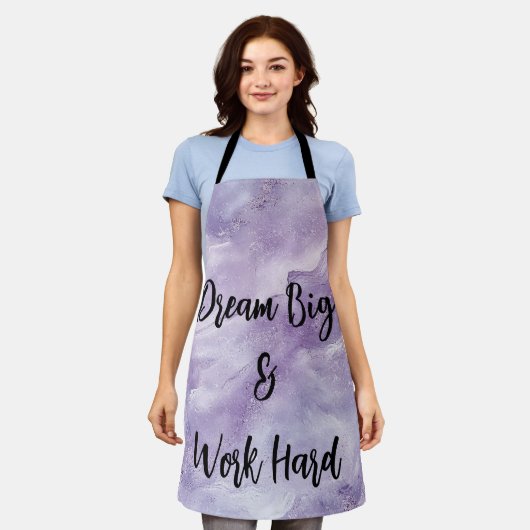 Traum Big & Work Hard Schürze (Getragen)