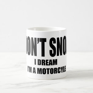 TRAUM bin ich EIN MOTORRAD Kaffeetasse