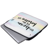 Traum bis zum Horizont Laptopschutzhülle (Vorne Knopf)