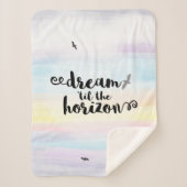 Traum bis zum Horizont Sherpadecke (Vorderseite)