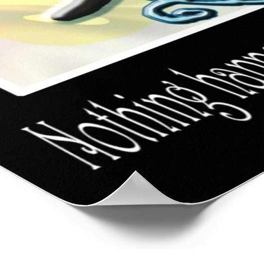 Traum - Chinesisches Symbol Poster (Ecke)